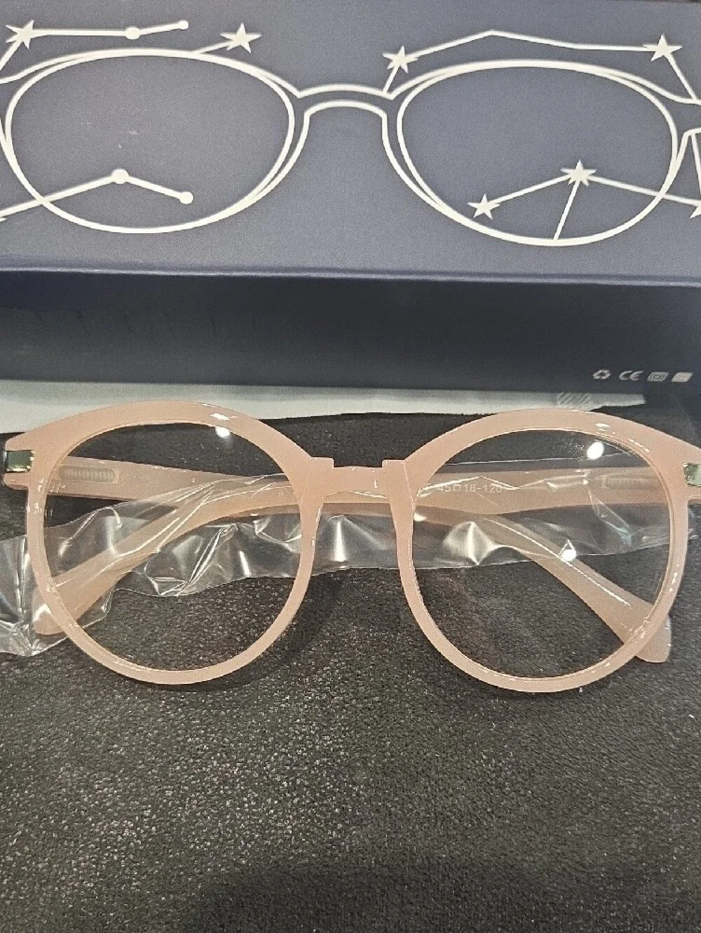 Kids Blue Light Blocking Glasses for Children - Pink Frame